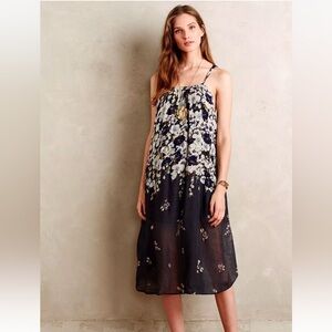 Anthropologie Lilka Verano Floral Shift Dress Size XS